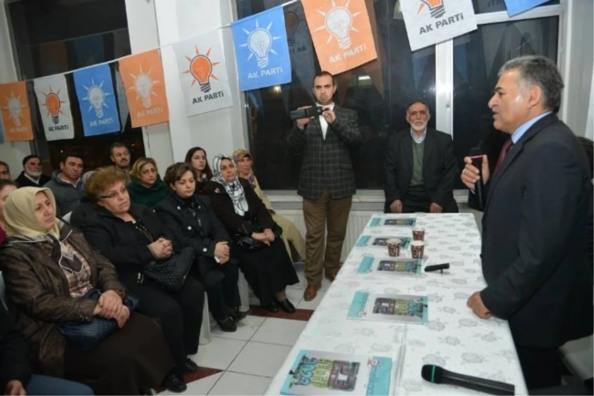 AK Parti Melikgazi 5.seçim Bürosu Aydınlık Evler Mahallesinde Açıldı