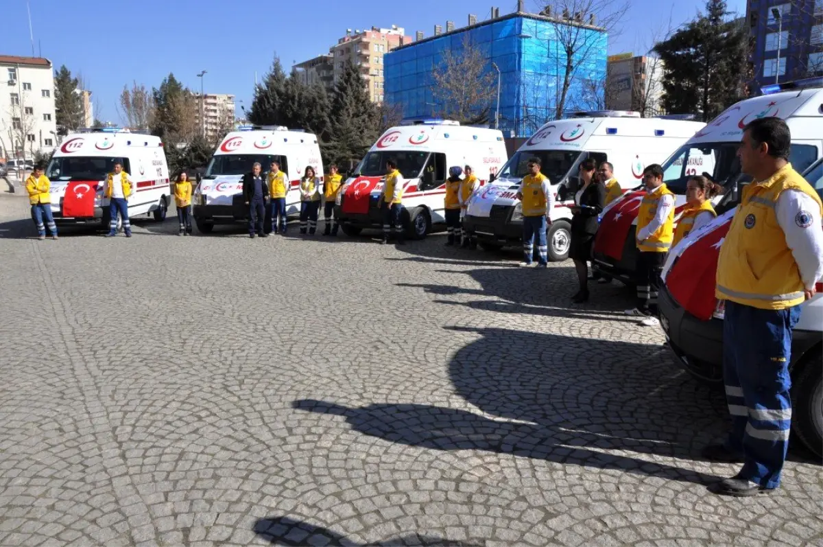 Batmana 6 Ambulans Gönderildi.