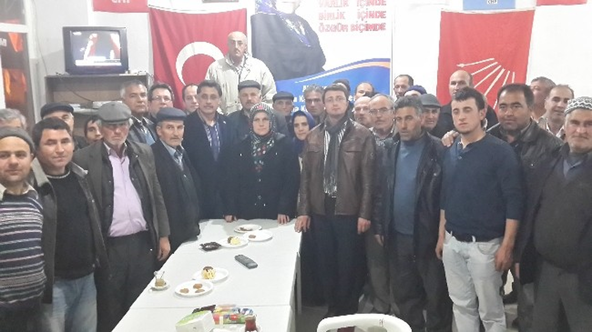 CHP\'den Akharım Beldesine Ziyaret