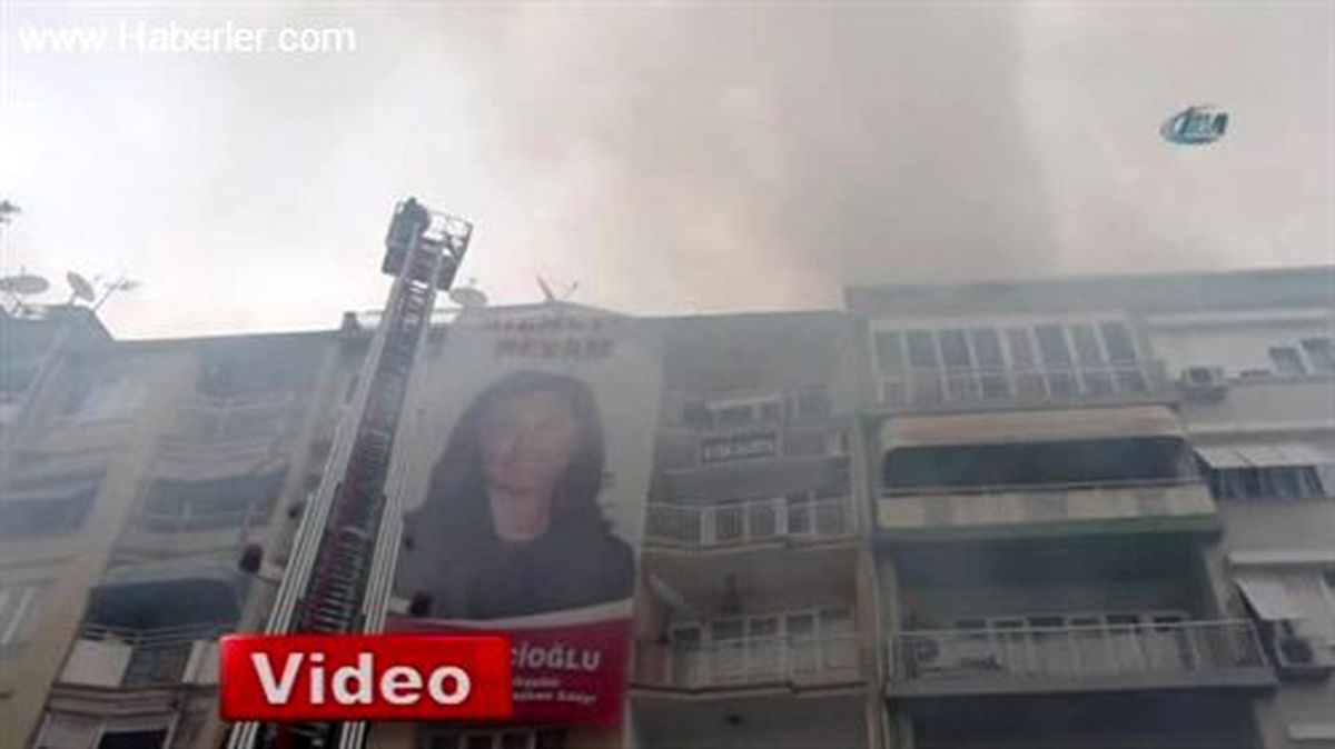 CHP\'li Vekilin Annesi Yangında Mahsur Kaldı