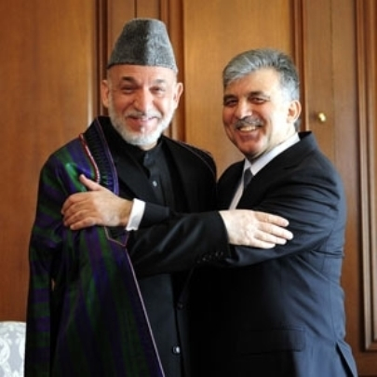 Cumhurbaşkanı Gül, Afganistan Cumhurbaşkanı ve Pakistan Başbakanı\'nı Kabul Etti