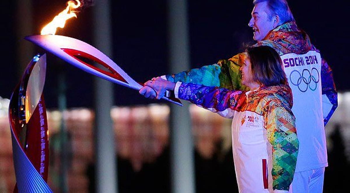 Kanada\'nın Olimpiyat Kentleri Meşalelerini Soçi İçin Yaktı