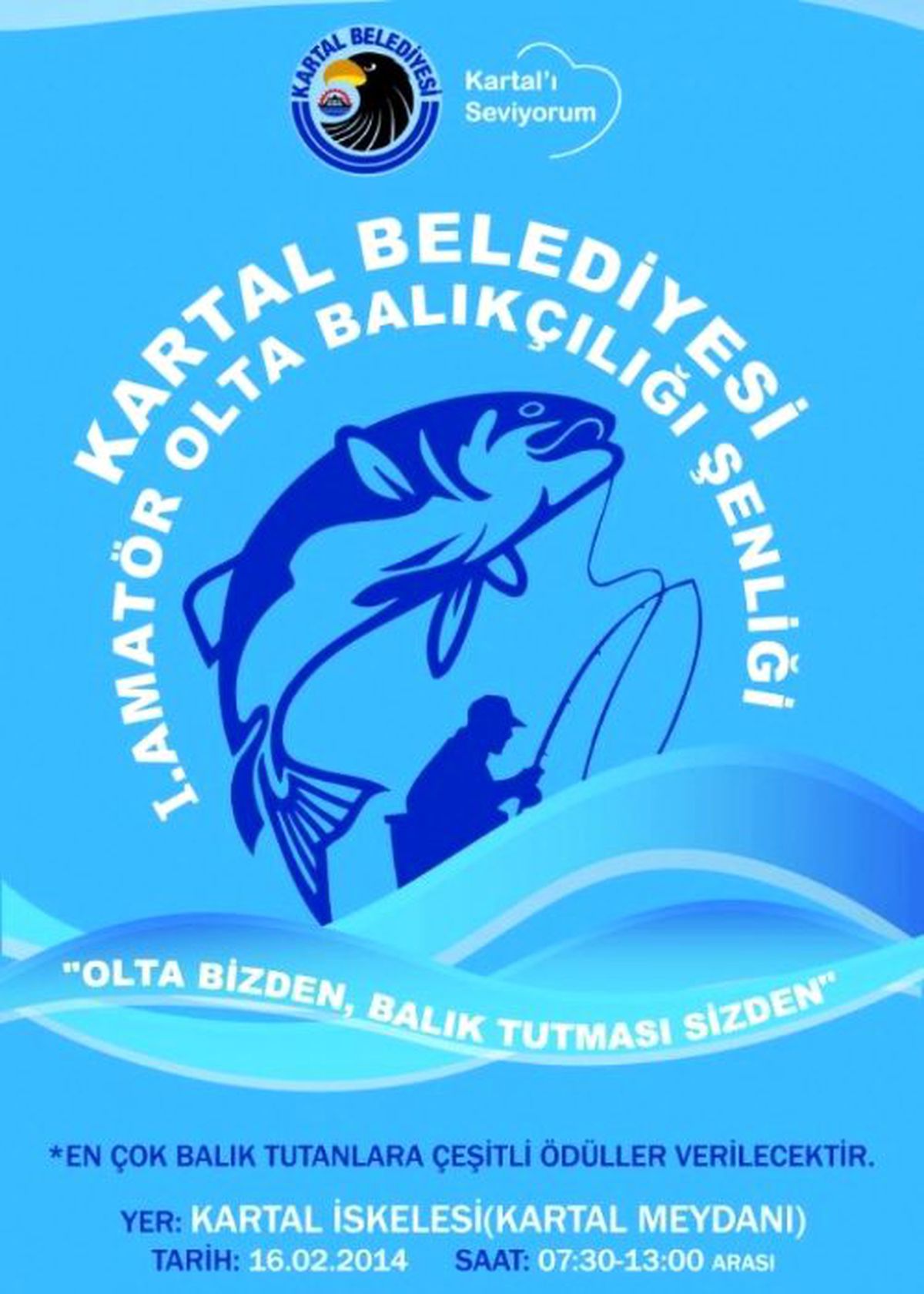 Kartal\'da Olta Balıkçılığı Şenliği 16 Şubatta Yapılacak