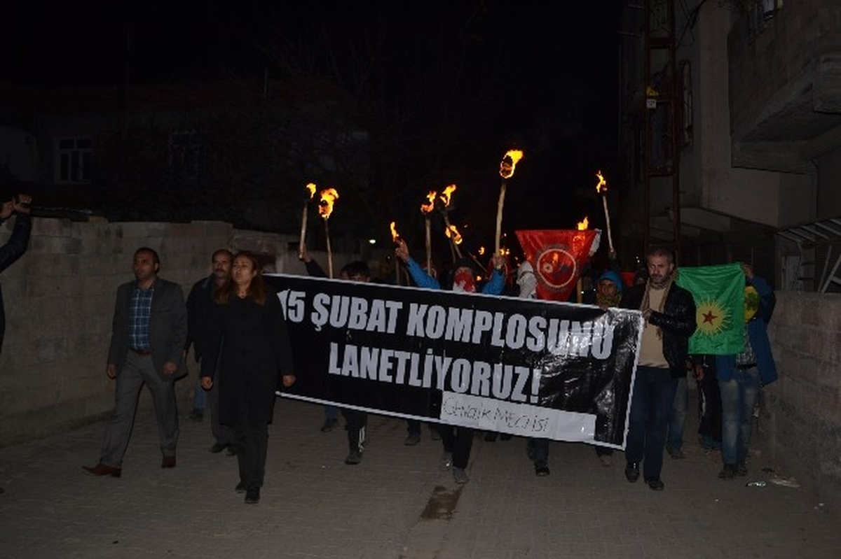 Silvan\'da 15 Şubat Protestosu
