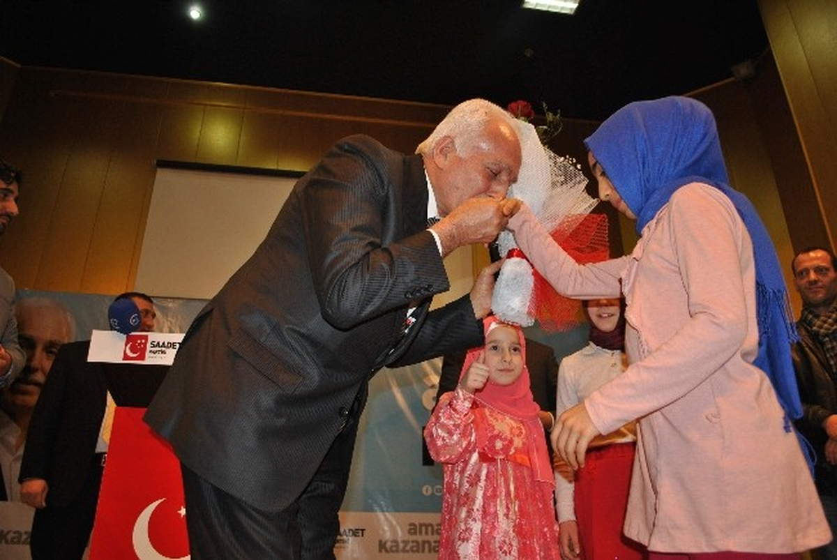 SP Genel Başkanı Kamalak, Amasya\'da Adaylarını Tanıttı