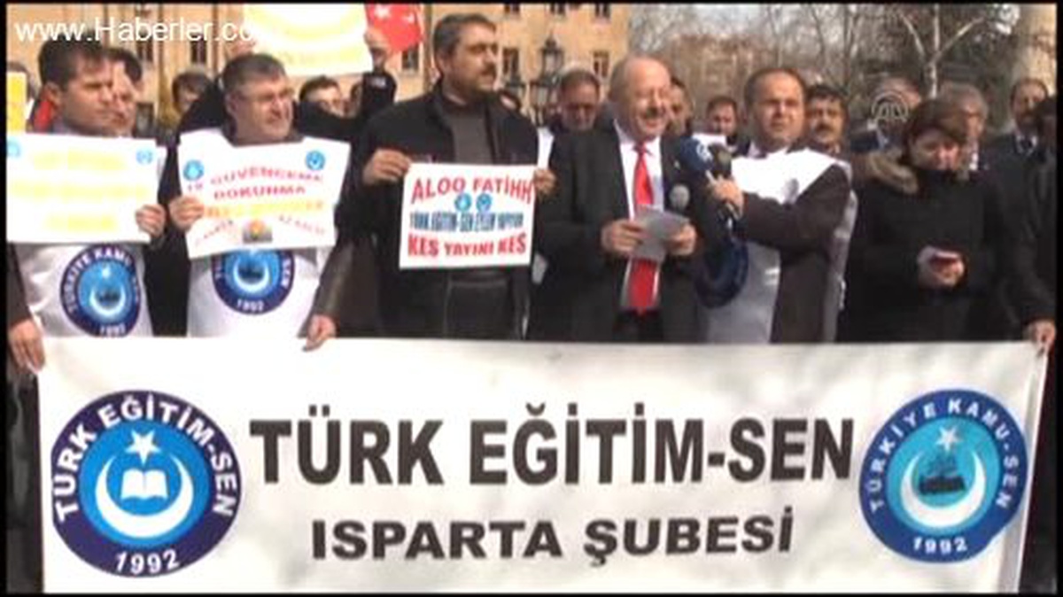Türk Eğitim-Sen\'den, MEB Kanun Yasa Tasarısına protesto -