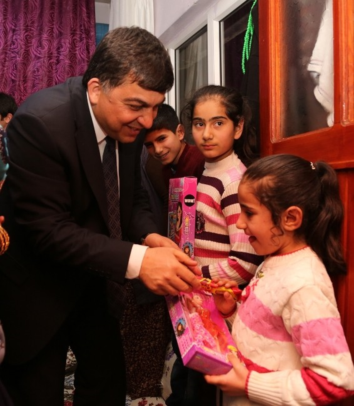 Başkan Fadıloğlu\'ndan Çat Kapı Aile Ziyareti