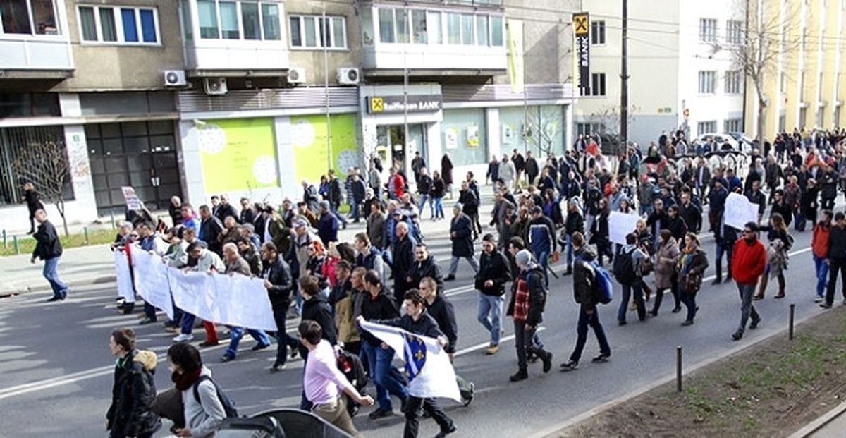 Bosna Hersek\'teki protestolar -