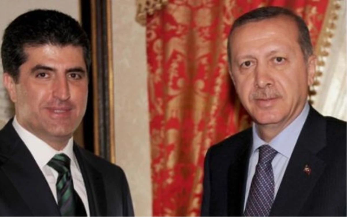Erdoğan, IKBY Başbakanı Neçirvan Barzani İle Bir Araya Geldi