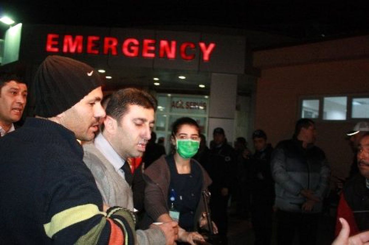 Elazığ\'da Hastanede Yangın