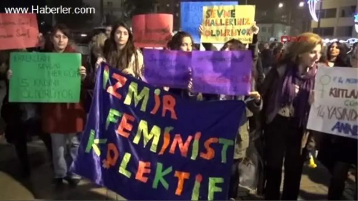 Feminist Kadınlardan 14 Şubat\'a Tepki Eylemi