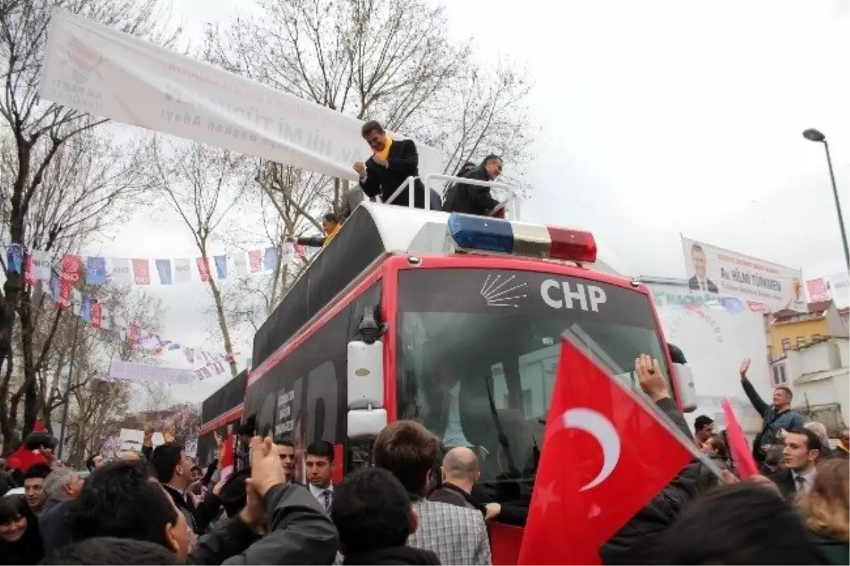 CHP\'li Sarıgül Üsküdar\'da, Esnafı Ziyaret Etti