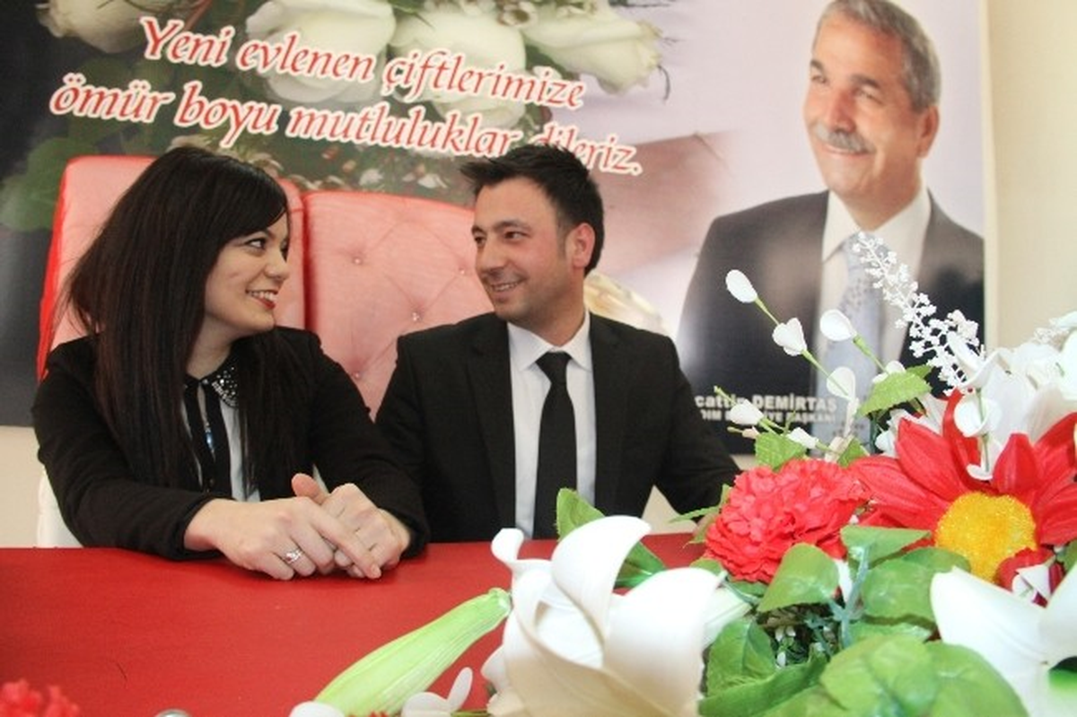 Sevgililer Günü\'nde \'Evet\' Dediler