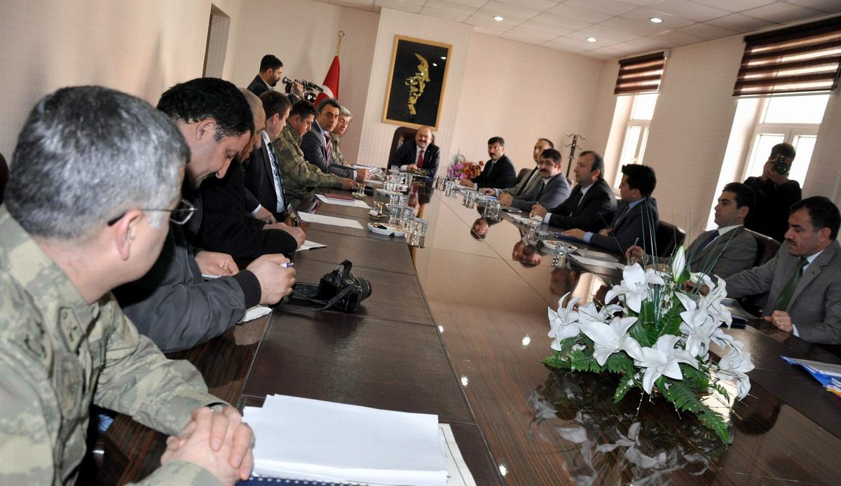 Siirt\'te Güvenlik Toplantısı Yapıldı