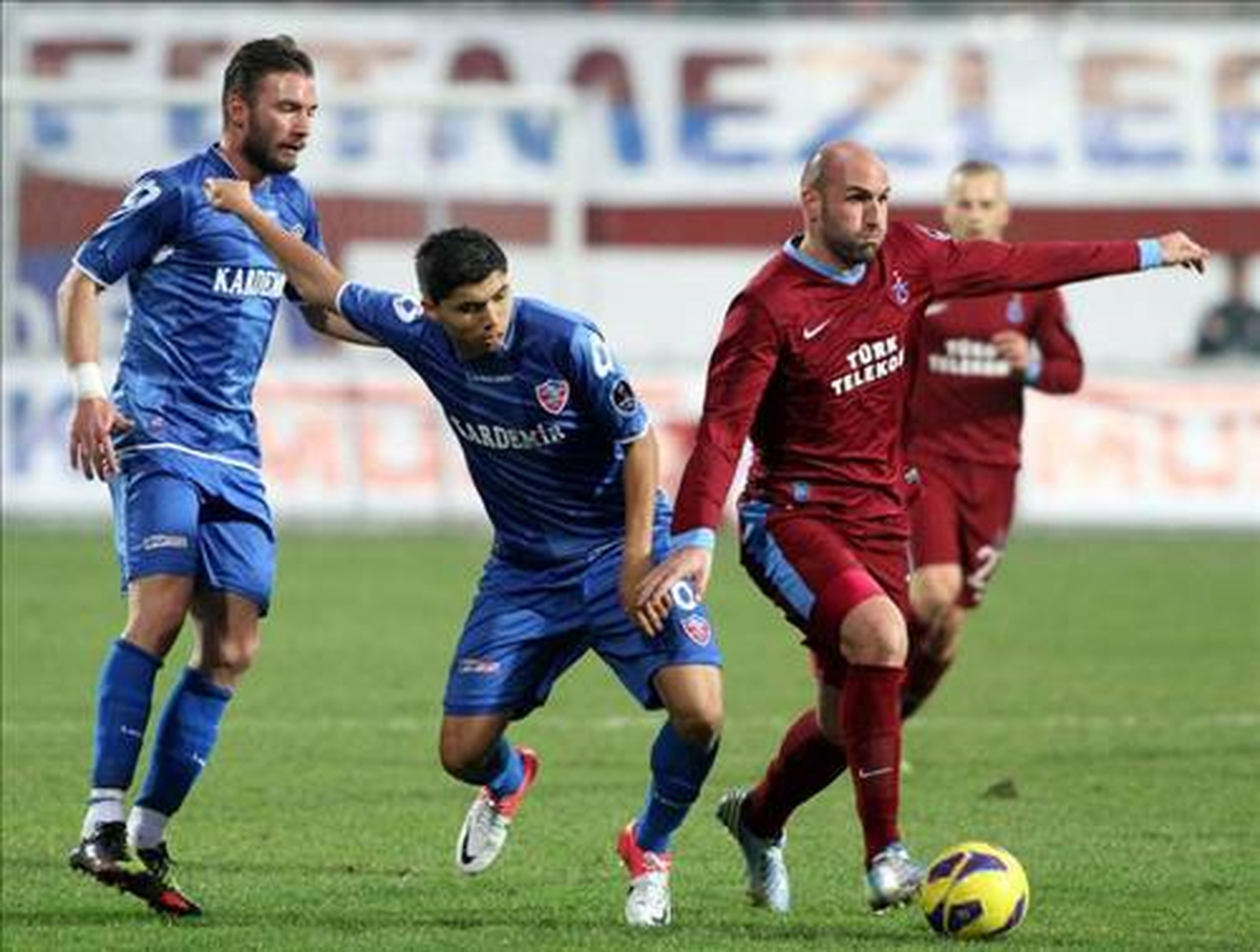 Trabzonspor ile Kardemir Karabükspor 14. Randevuda