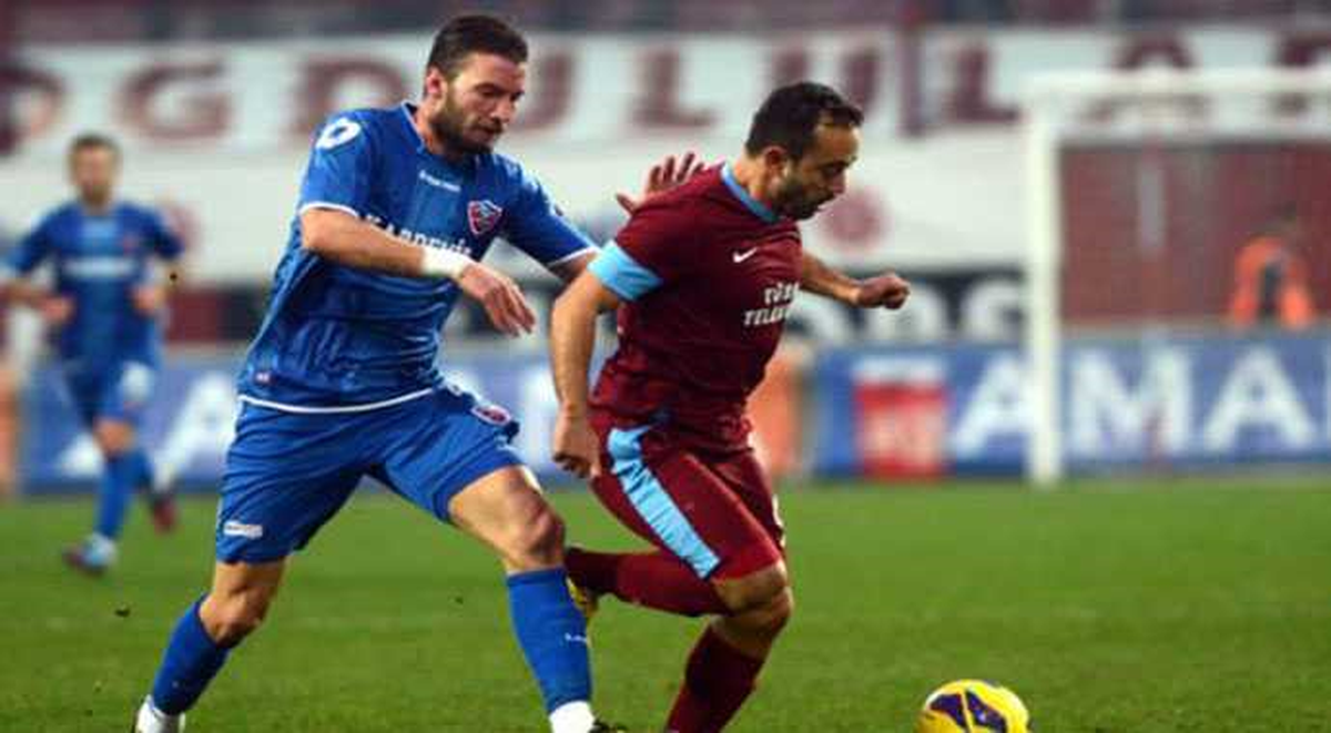 Trabzonspor ile Kardemir Karabükspor 14. Randevuda