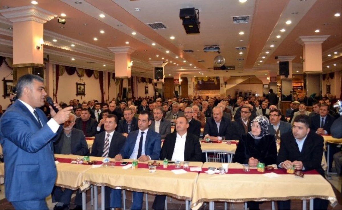 AK Parti Ereğli Teşkilatından "Birlik ve Dayanışma" Toplantısı