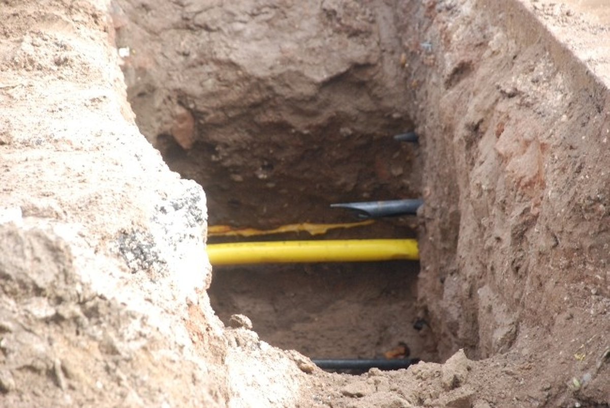Aksaray\'da Doğalgaz Borusu Patladı