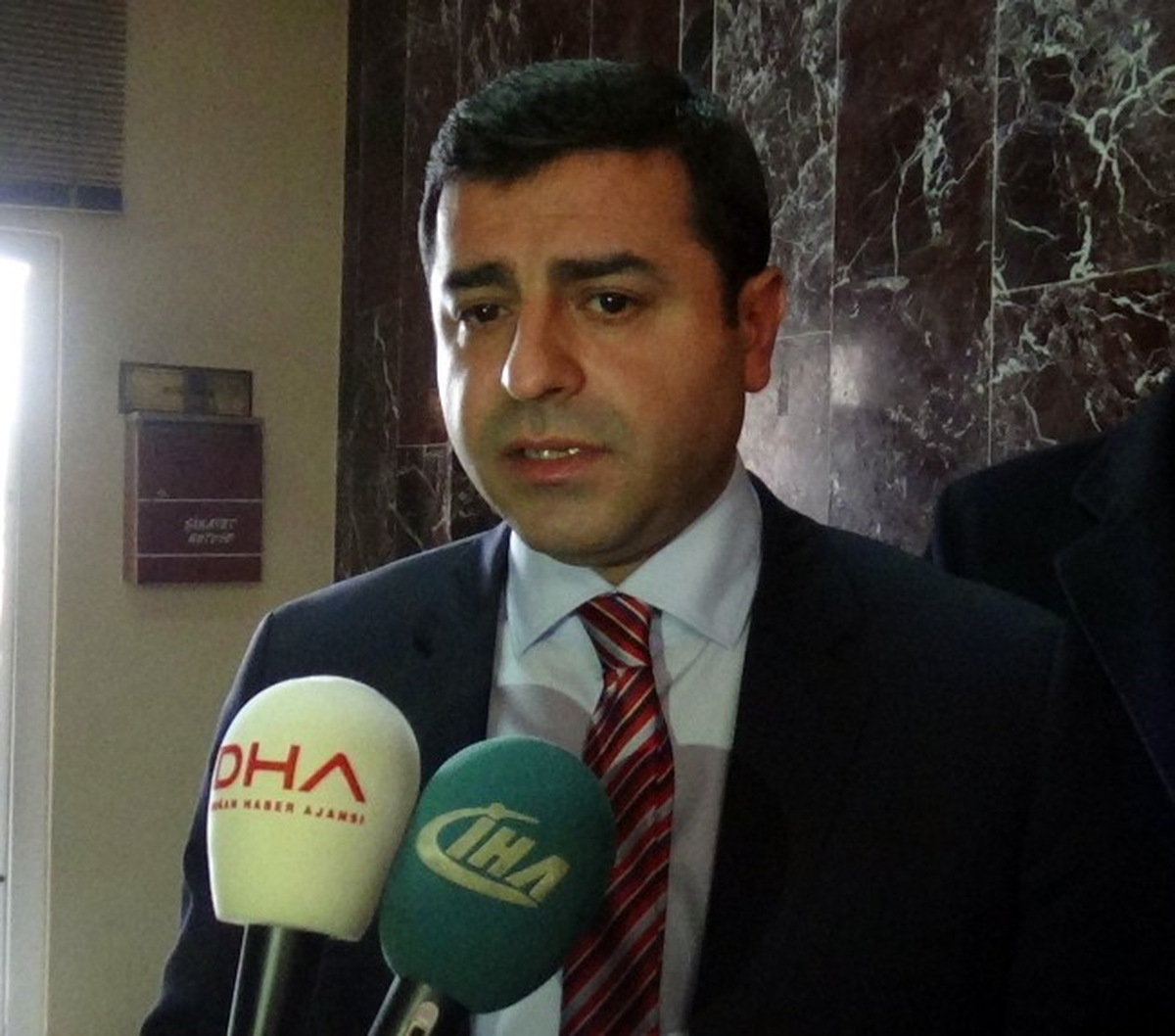 BDP Genel Başkanı Selahattin Demirtaş Mersin\'de