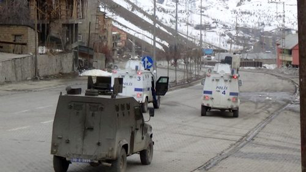 Hakkari\'de İzinsiz Gösteri