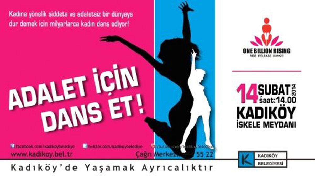 Kadıköy\'de Kadınlar Şiddete Karşı Adalet İçin Dans Ediyor