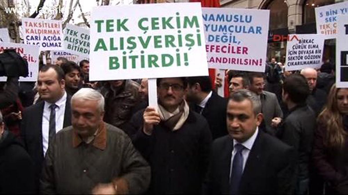 Kuyumculardan Protesto
