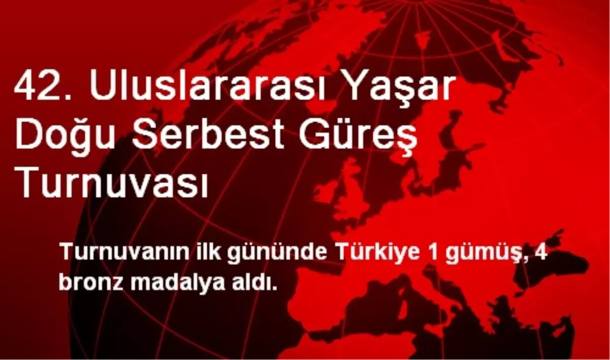 Türkiye Serbest Güreş Turnuvasında 4 Bronz Madalya Aldı