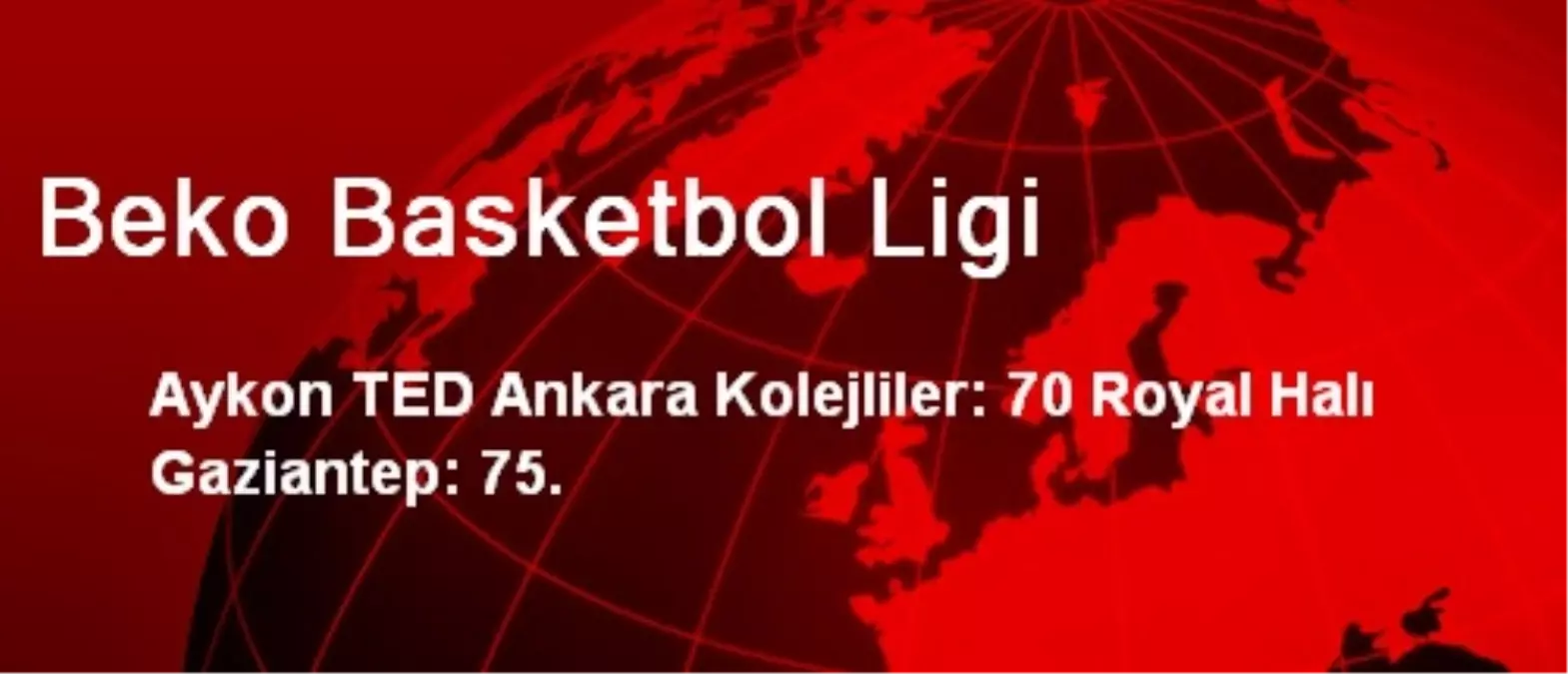 Beko Basketbol Ligi