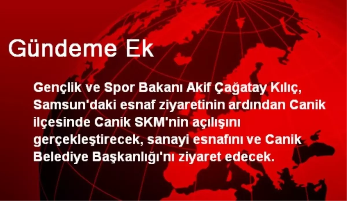 Gündeme Ek