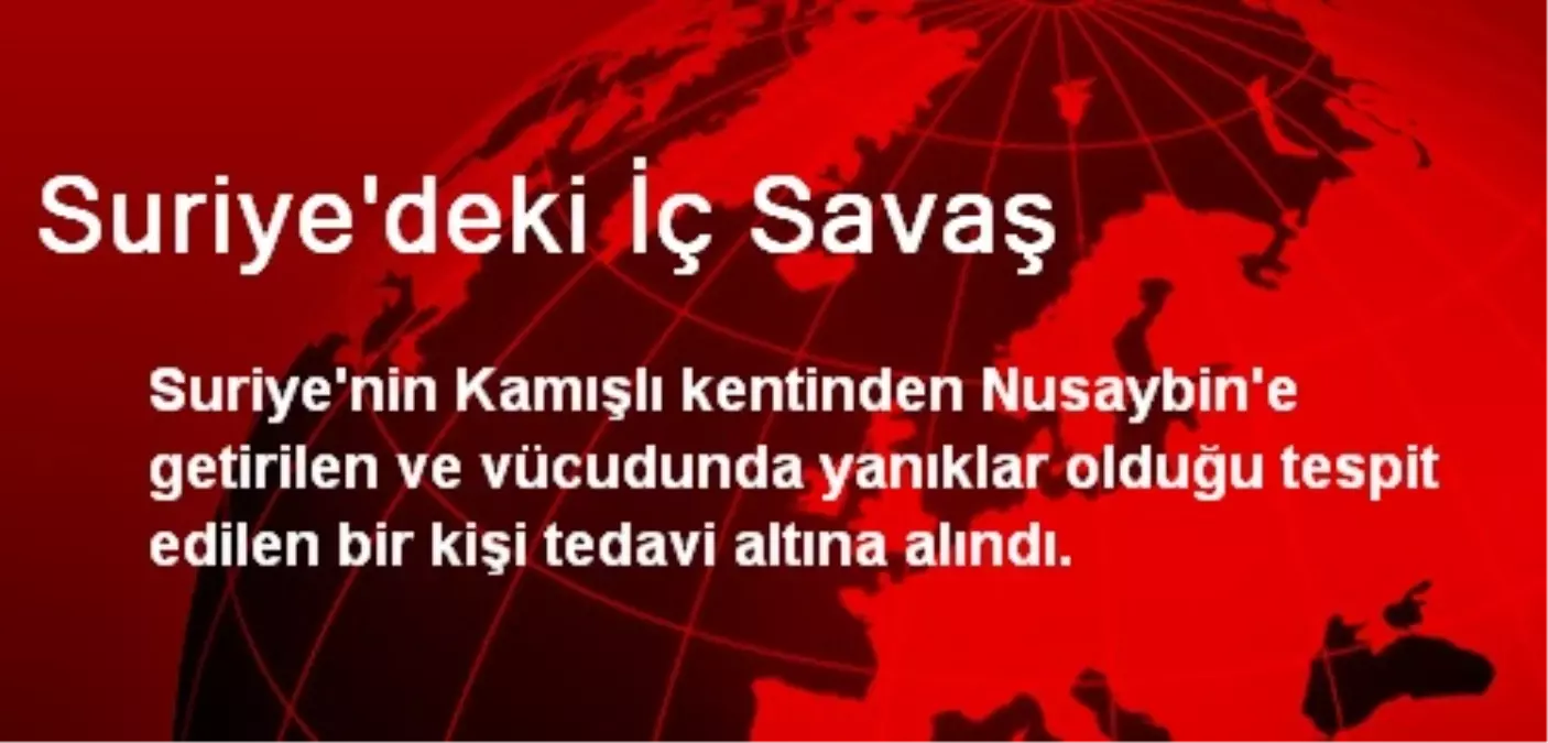 Suriye\'deki İç Savaş