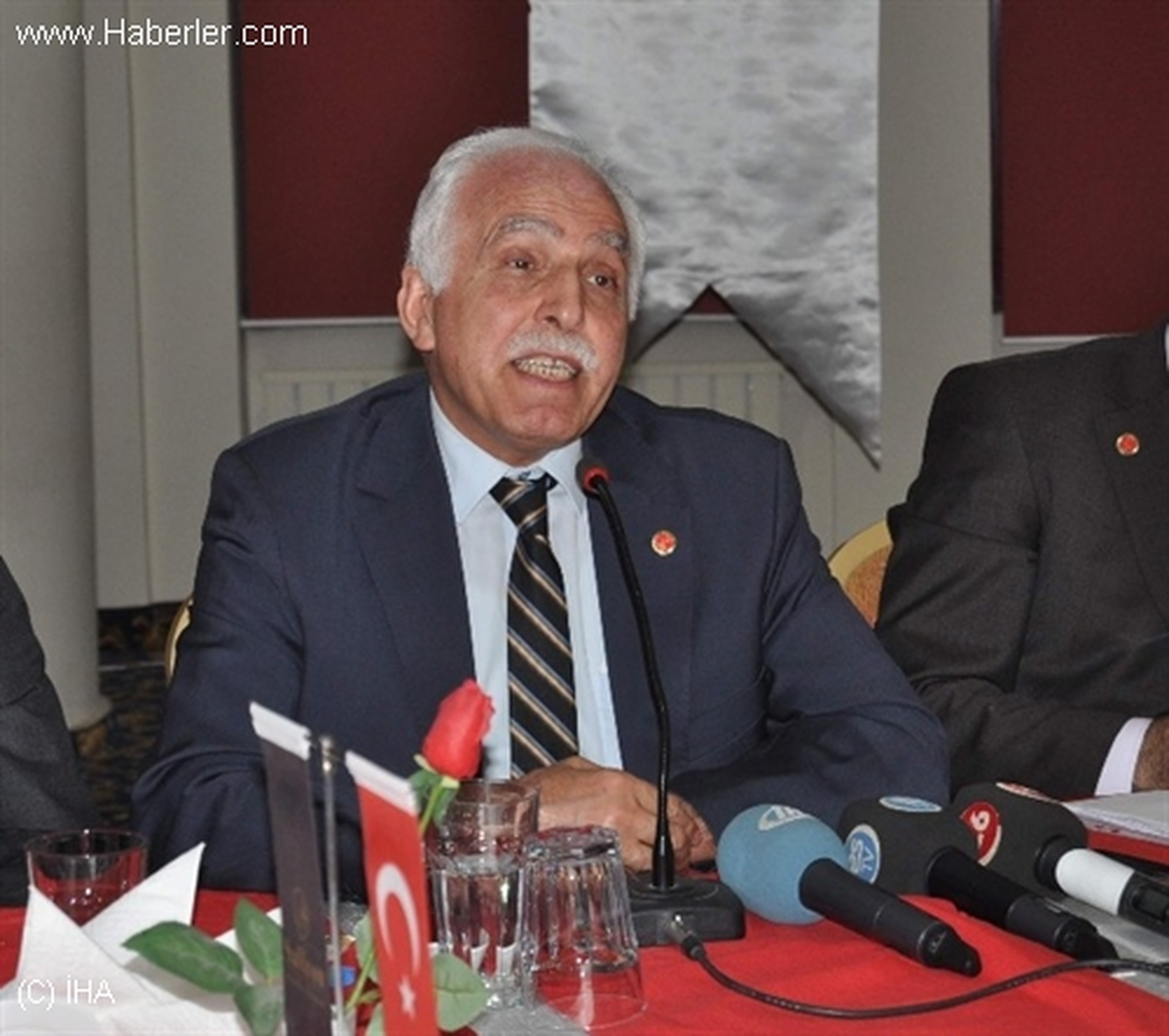 Saadet Partisi Genel Başkanı Mustafa Kamalak Bolu\'da