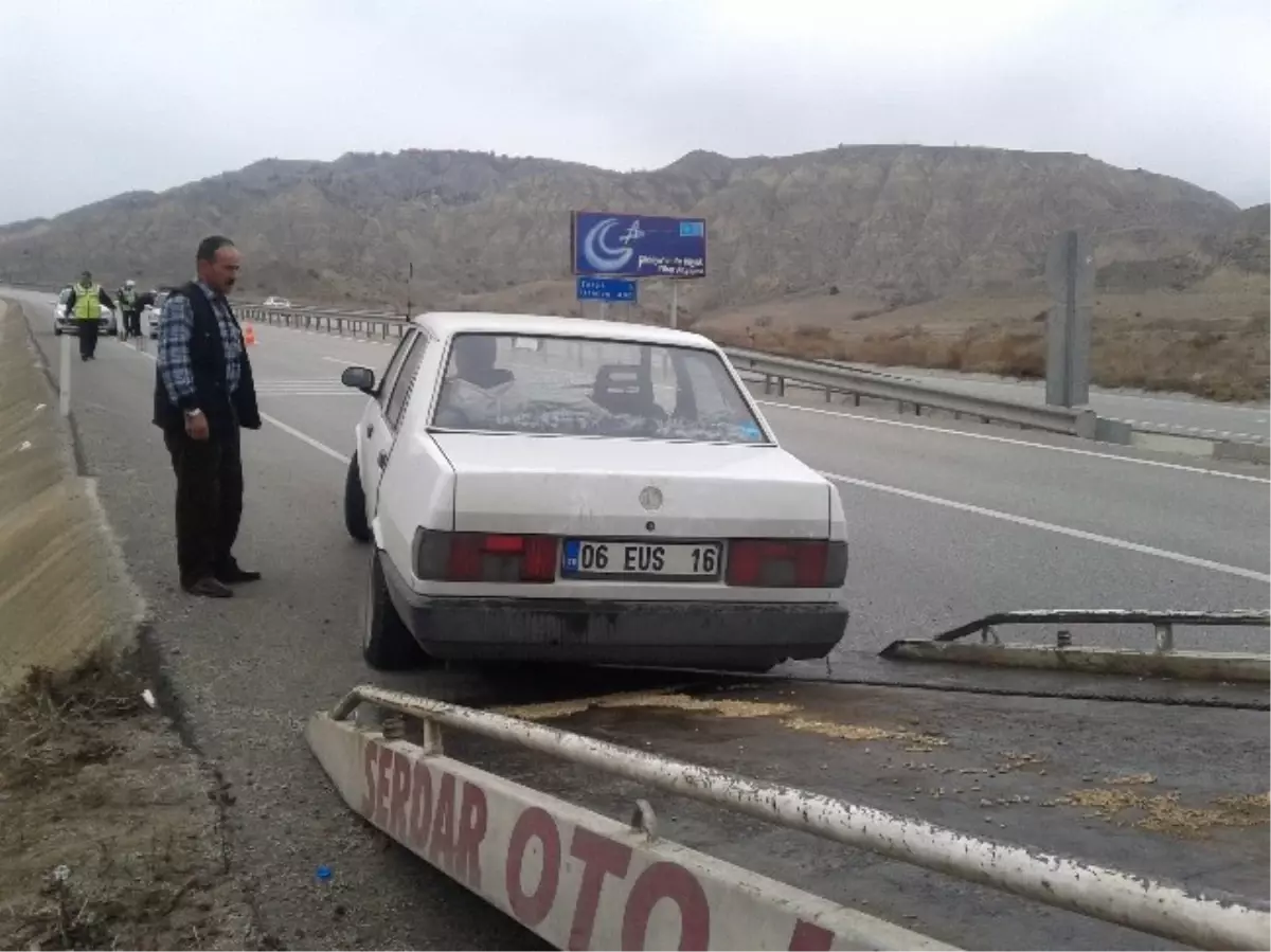 Tosya D-100 Karayolunda Trafik Kazası