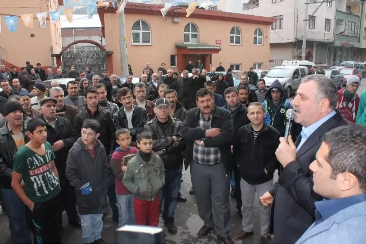 Bektaş\'a Miting Gibi Karşılama