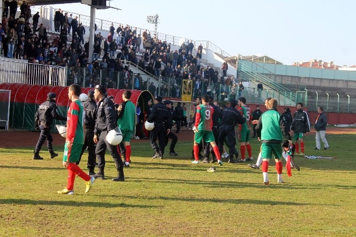 Bölgesel Amatör Lig Maçında Olaylar Çıktı