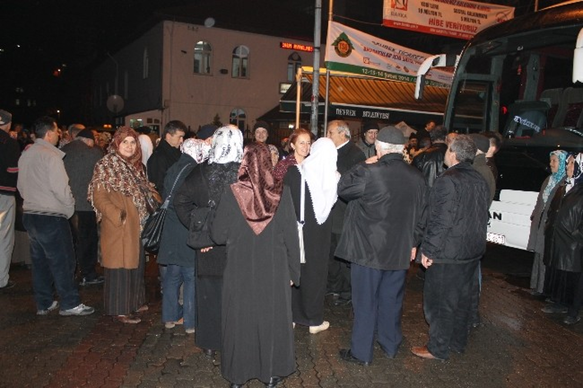 Devrekli Umreciler Kutsal Topraklara Uğurlandı