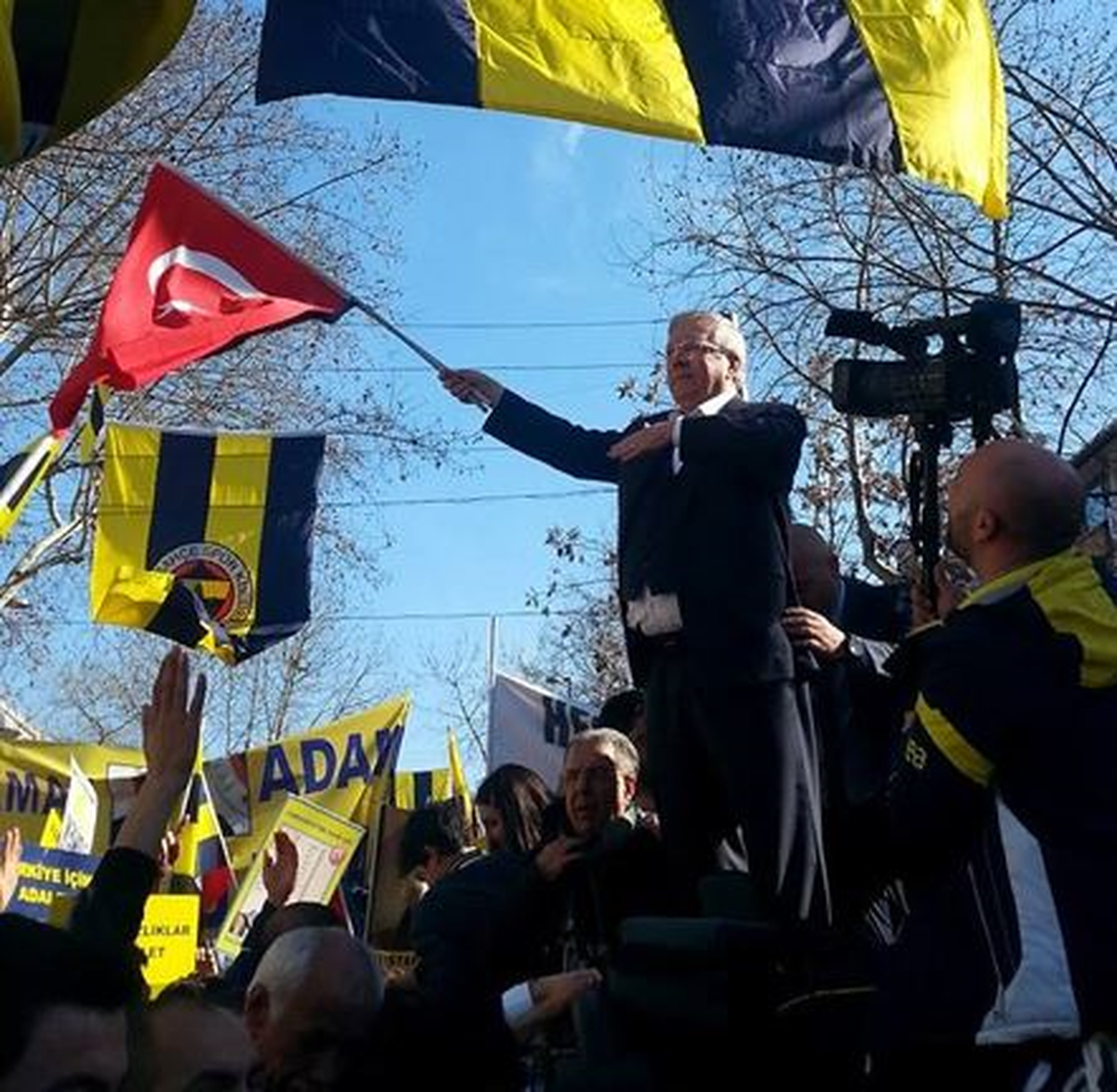 Fenerbahçelilerin 'Adalet' Yürüyüşü