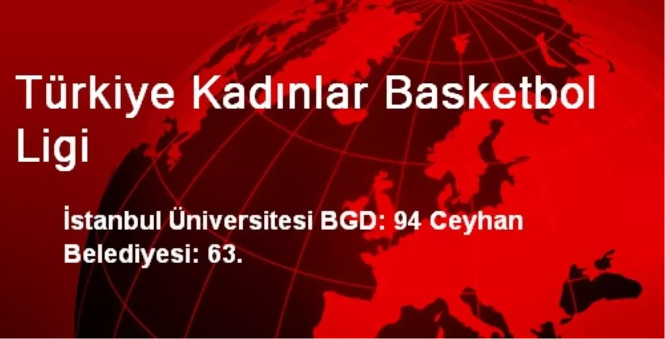 Türkiye Kadınlar Basketbol Ligi