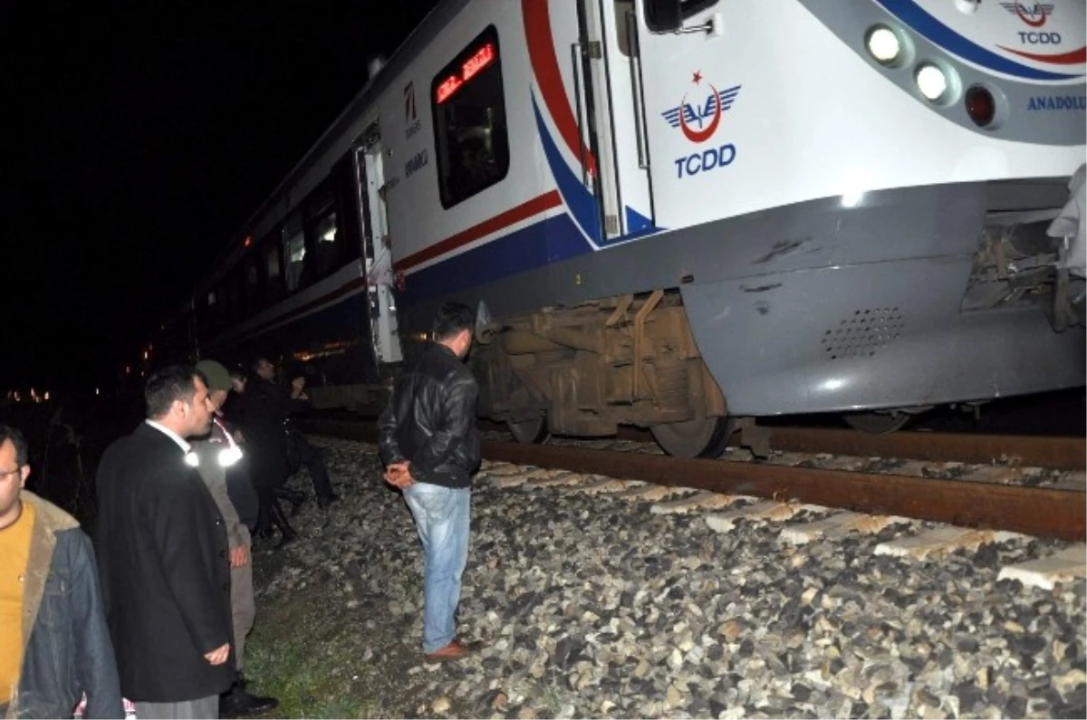 Trenin Önünden Geçmeye Çalışan Şahıs Ağır Yaralandı