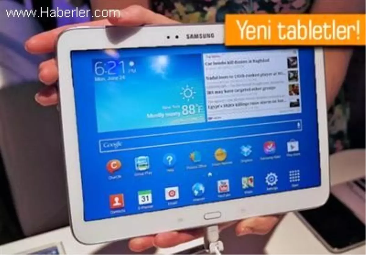 Yeni Samsung Galaxy Tabletler Yolda