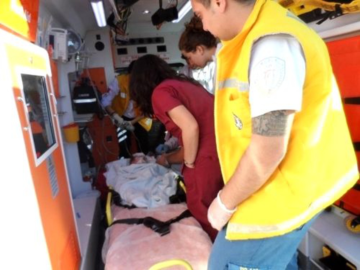Küçük Nisa Nur Ambulans Helikopterle Sevk Edildi