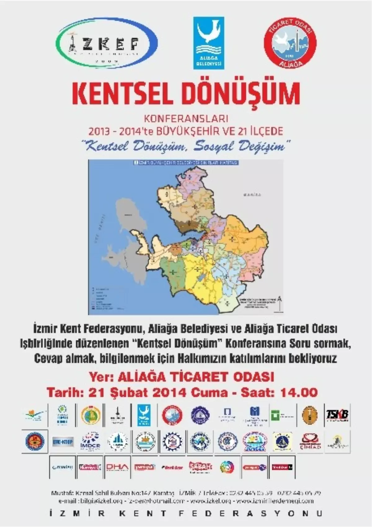 Aliağa, Kentsel Dönüşüm Konferansına Hazırlanıyor