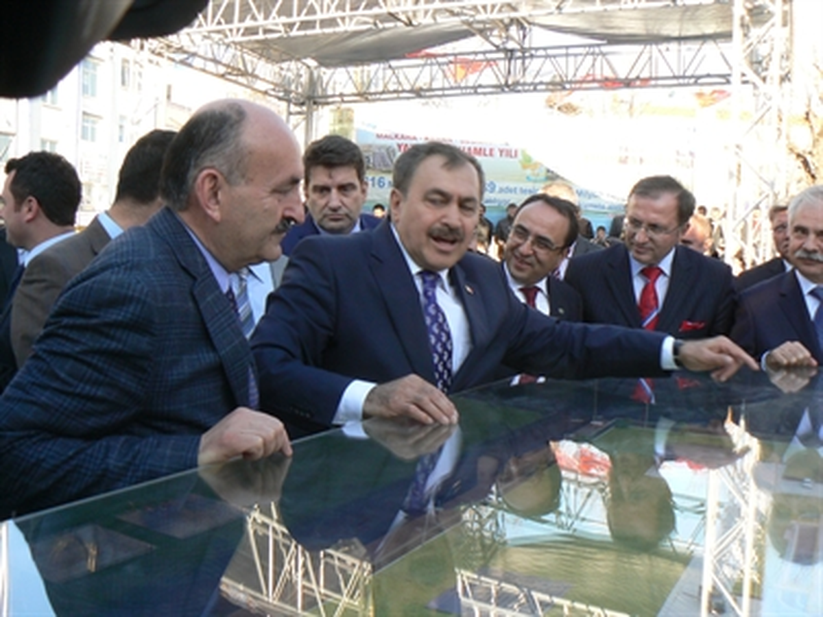 Eroğlu ve Müezzinoğlu Edirne\'de 14 Tesisin Temelini Attı
