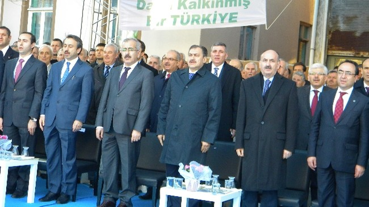 Bakanlar, Uzunköprü\'de Toplu Açılış Törenine Katıldı