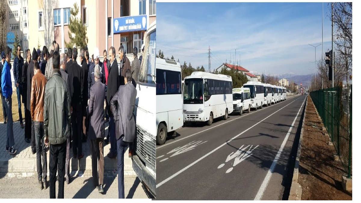 Bingöl\'de Otobüs Firmaları Kontak Kapattı