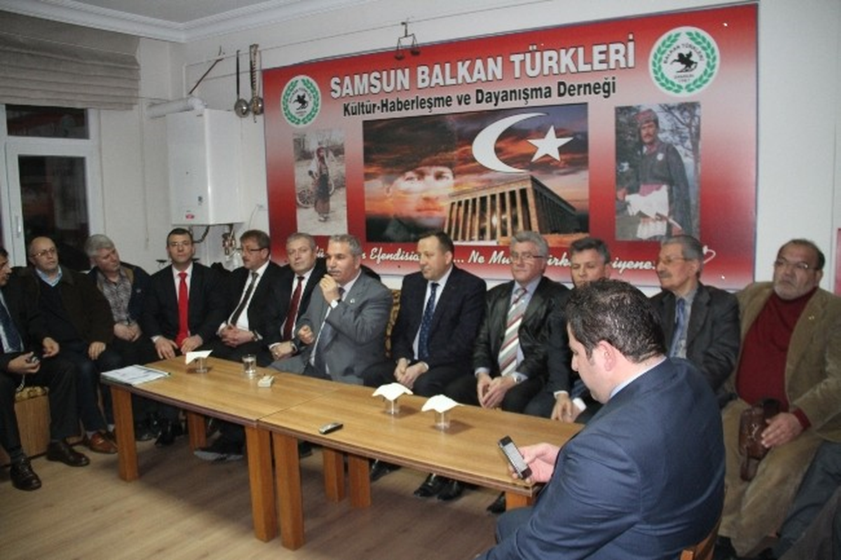 Demirtaş, Balkan Türkleri Derneği\'ni Ziyaret Etti