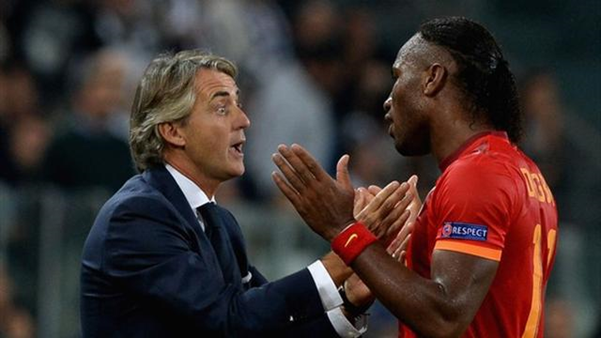 Drogba\'dan Mancini\'ye Tepki