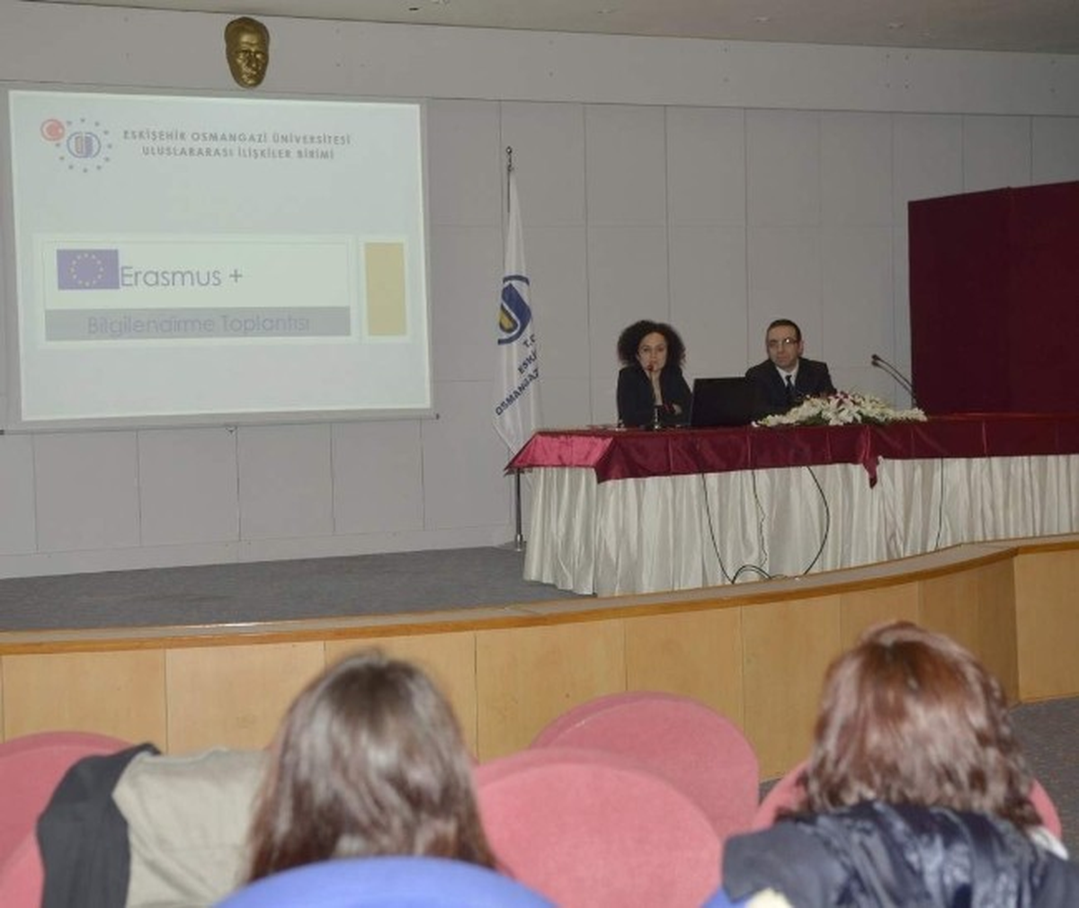 Esogü\'de \'Erasmus +\' Programı Tanıtım Toplantıları