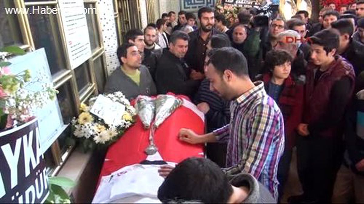 Genç Tekvandocunun Cenaze Töreni Yapıldı