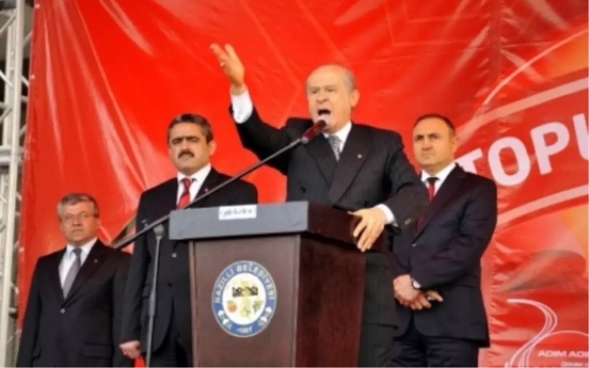 MHP Lideri Bahçeli Aydın\'da