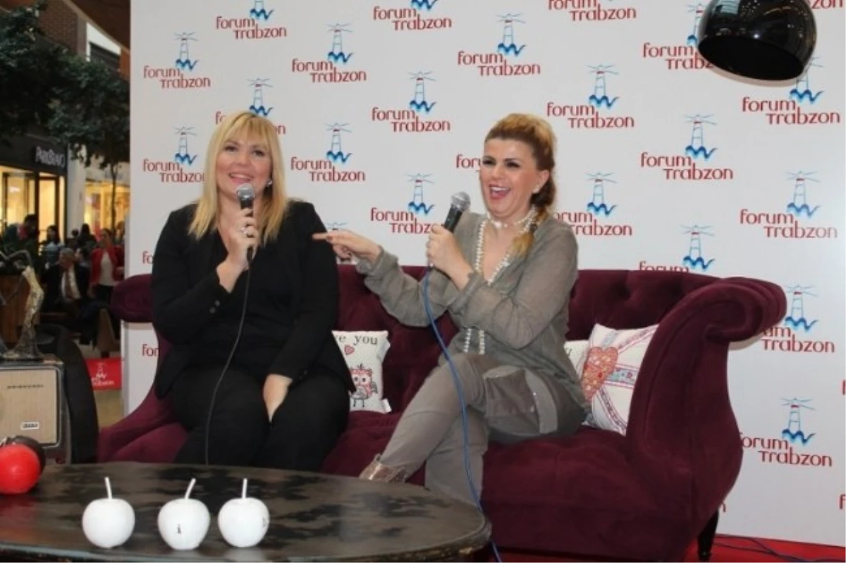 Nuray Sayarı ve Seda Akgül Forum Trabzon\'da "Aşkı" Yorumladı